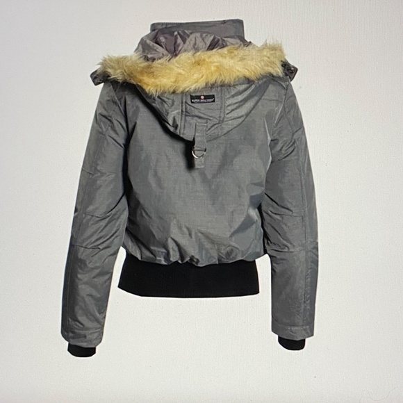 Fairweather CANADA WEATHER GEAR Bomber Jacket Warm Super Triple Goose Grey L - Picture 3 of 15